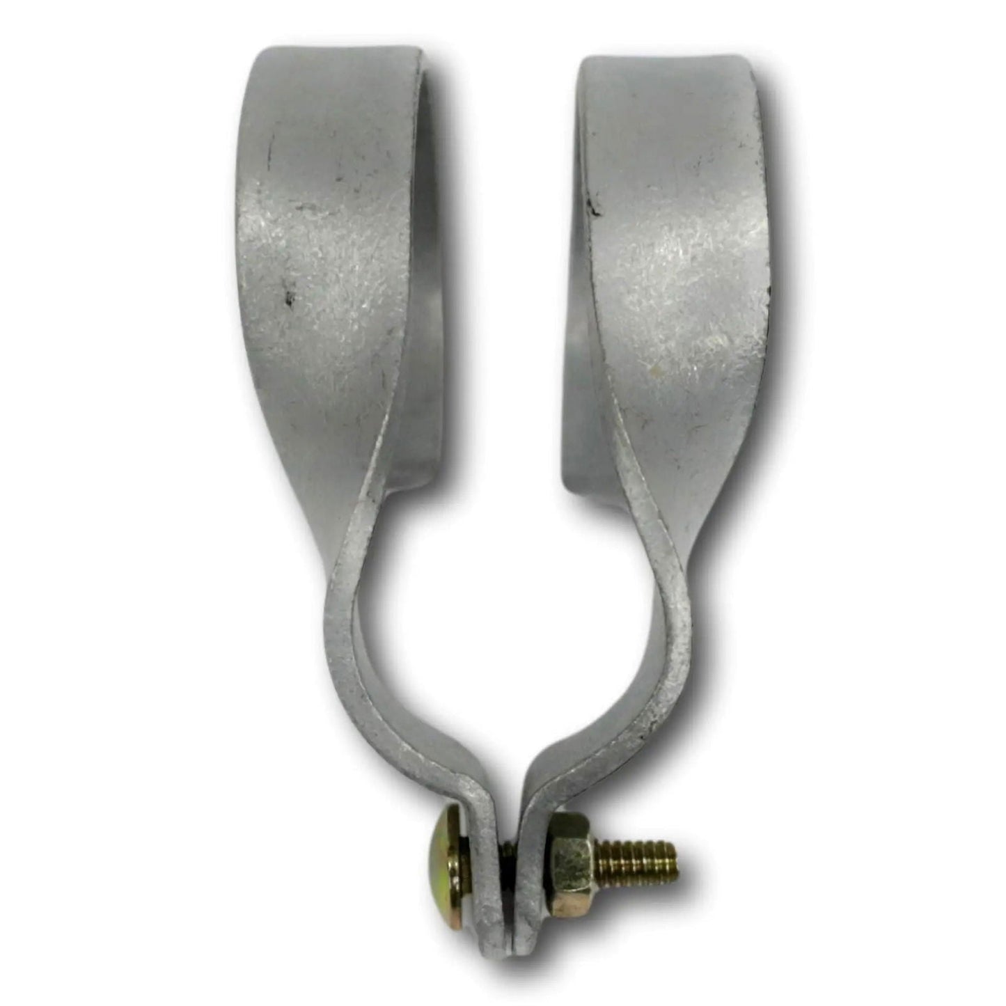 Bootstrap Farmer end wall cross connector for greenhouse, 1.900 x 1.35, green metal part for structural support.