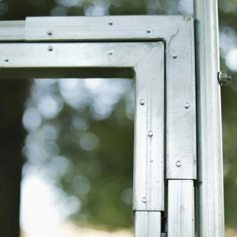 Bootstrap Farmer universal endwall and door kit for greenhouse, featuring durable green components and secure installation.
