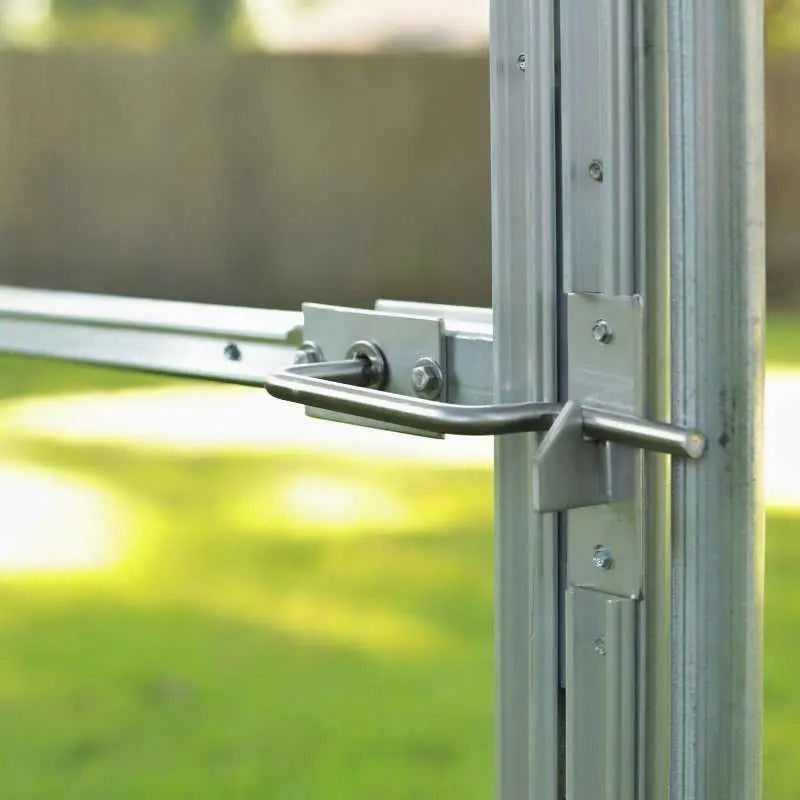 Bootstrap Farmer Universal Endwall and Door Kit for greenhouses, featuring durable greenhouse parts and secure closures.