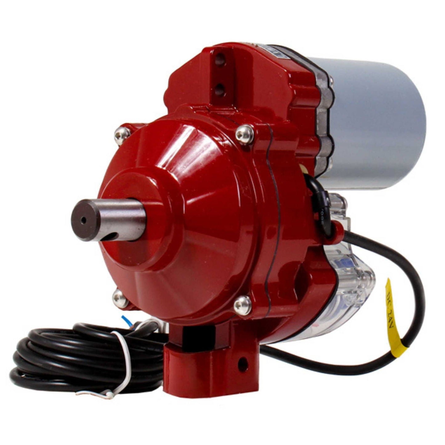 Bootstrap Farmer automated roll-up sides motor for greenhouse, ideal for motorized greenhouse side ventilation.