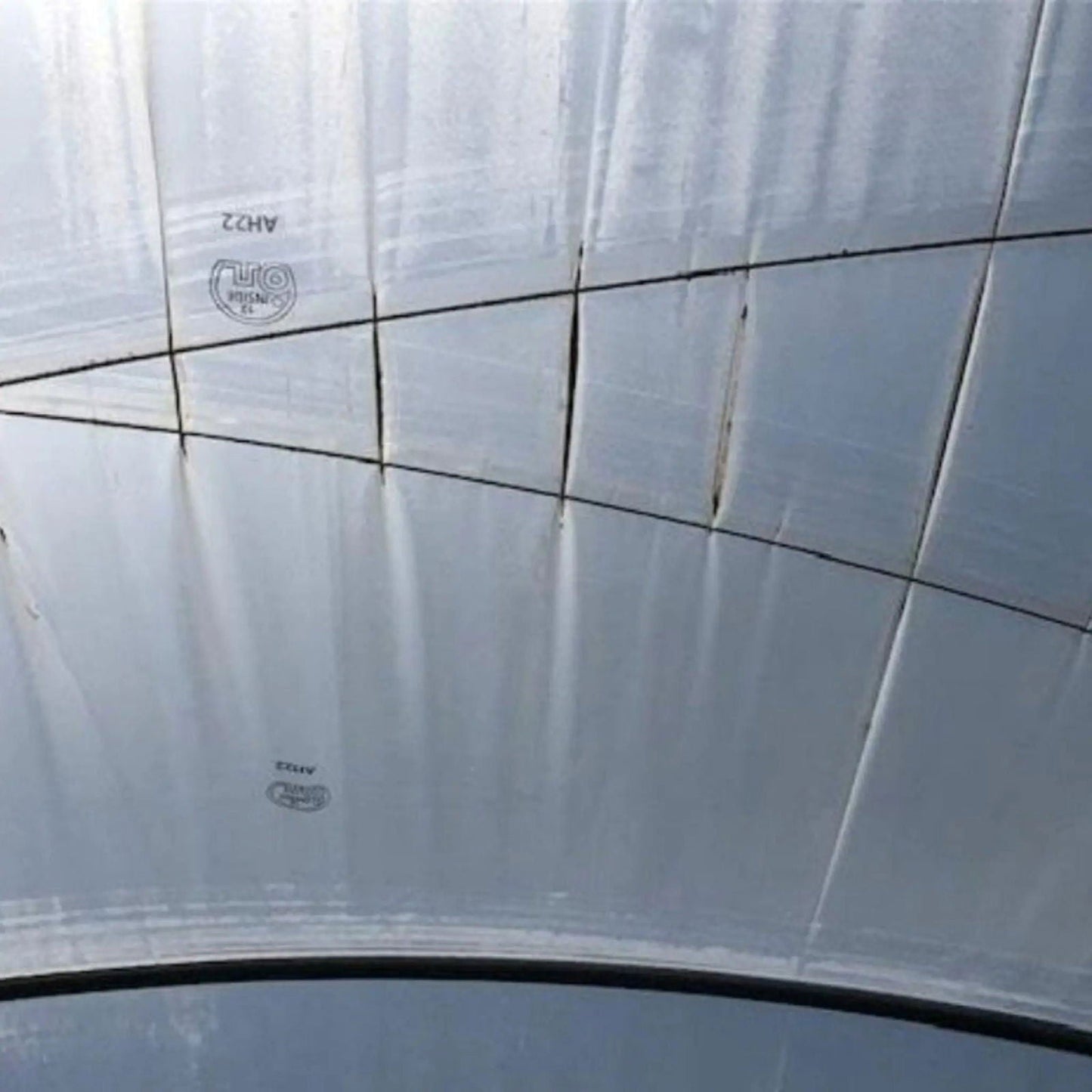Bootstrap Farmer high diffusion 6 mil open UV greenhouse plastic, durable and lightweight for effective plant growth.