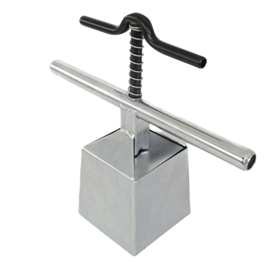 Bootstrap Farmer Ladbrooke Handheld Maxi 1 soil blocker for creating compact growing media soil blocks.