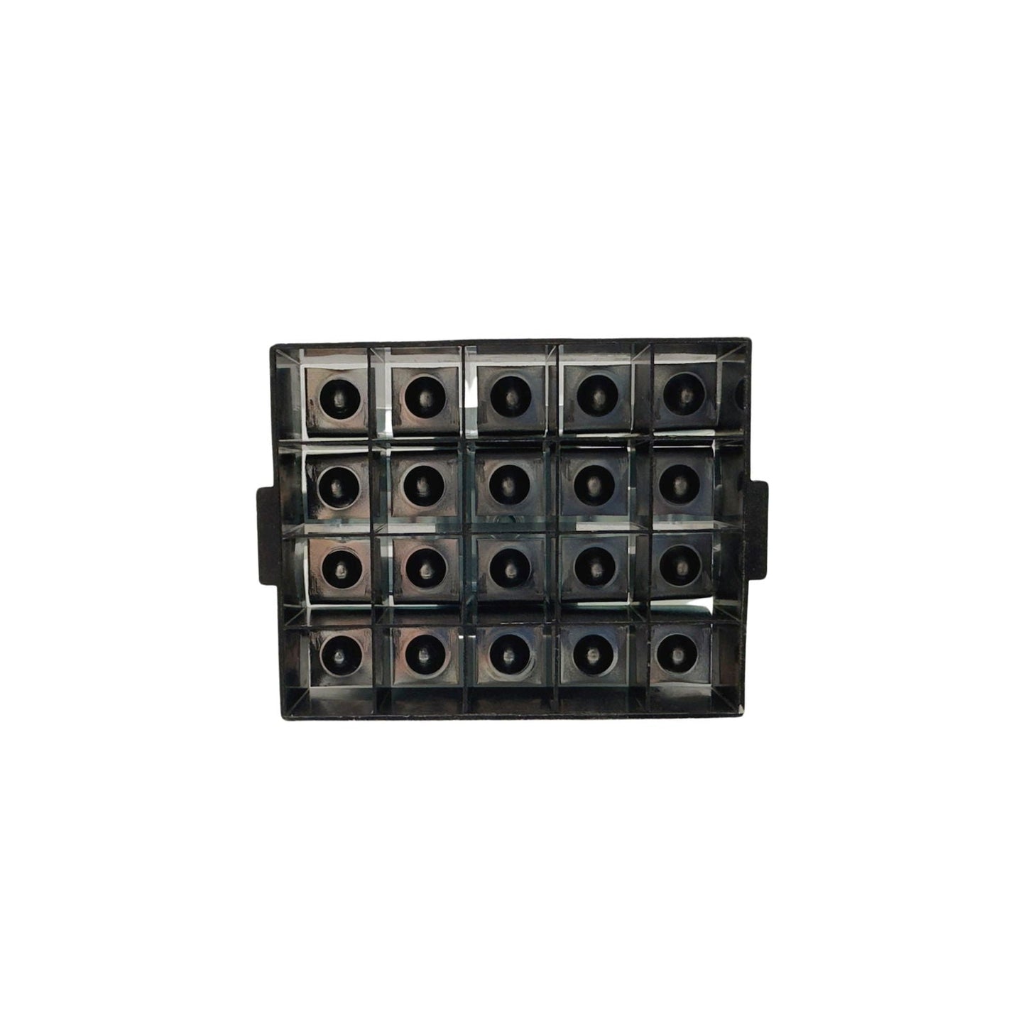Bootstrap Farmer Ladbrooke Soil Blockers 3/4-inch Micro Blocker for growing media, showing 20 soil blocks for seed starting.