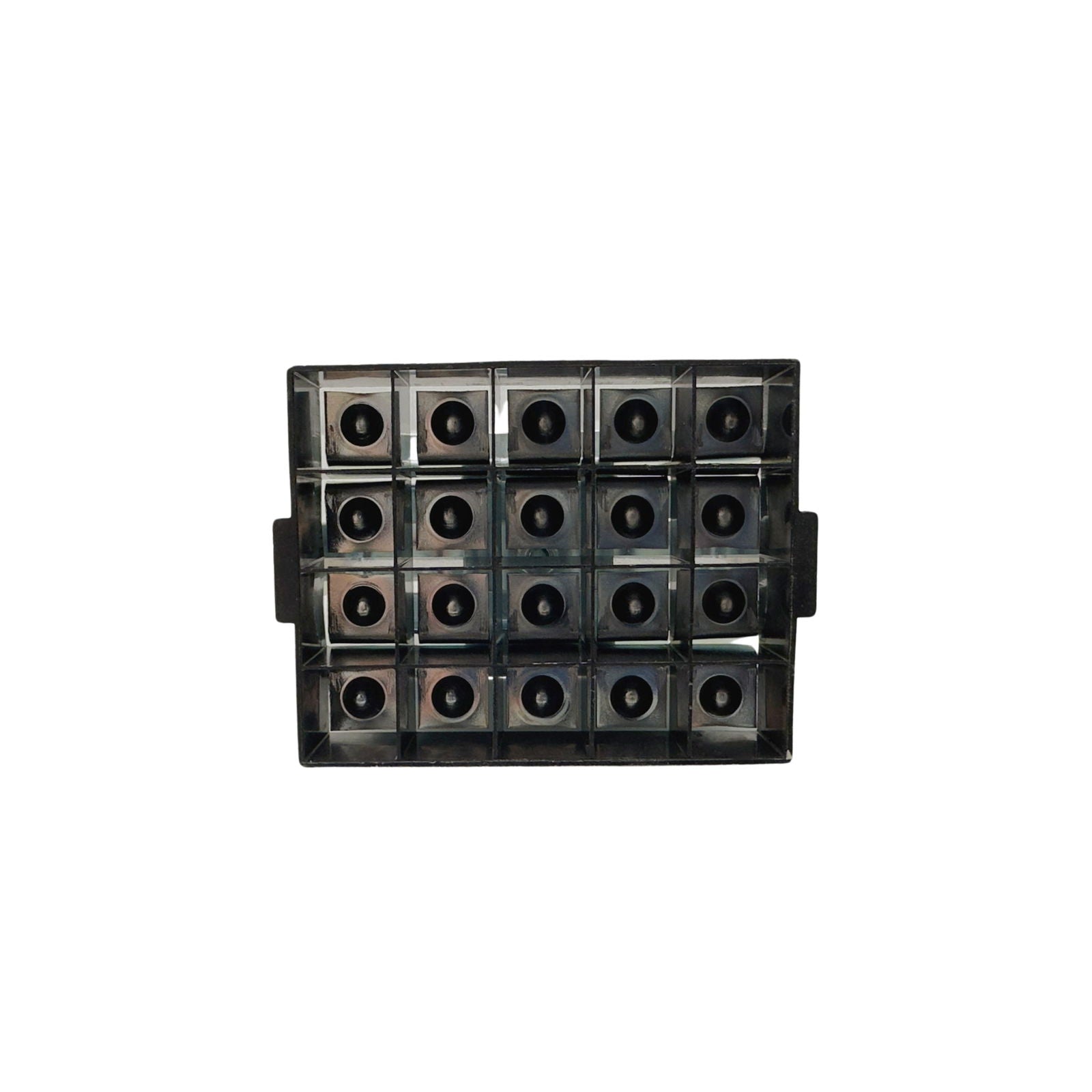 Bootstrap Farmer Ladbrooke Soil Blockers 3/4-inch Micro Blocker for growing media, showing 20 soil blocks for seed starting.