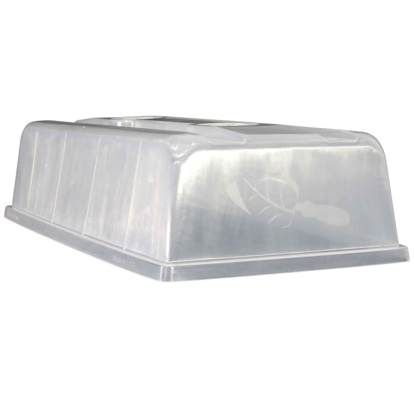 Bootstrap Farmer 1020 Extra Strength Humidity Dome for plant propagation, clear plastic dome with sturdy design.