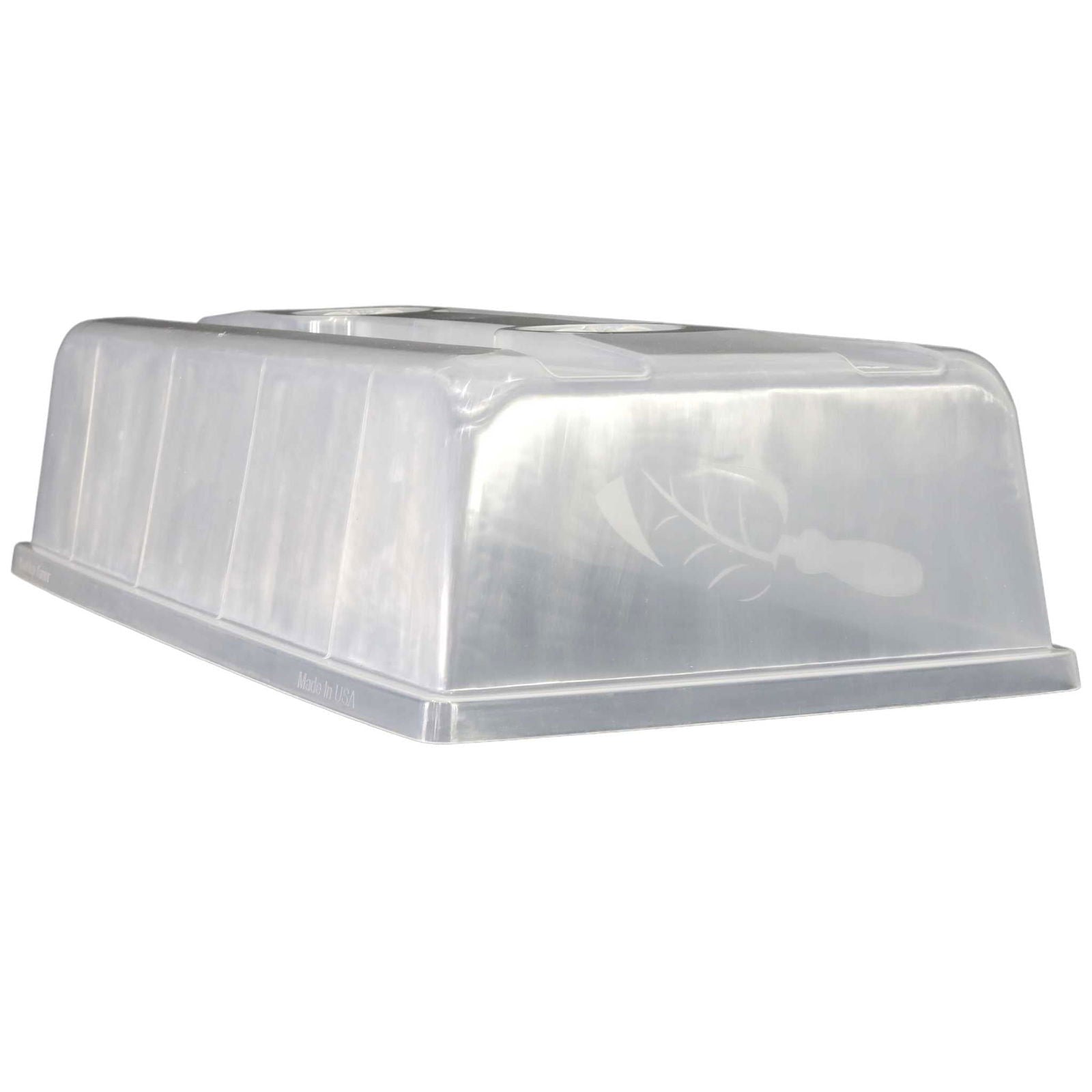 Bootstrap Farmer 1020 Extra Strength Humidity Dome for plant propagation, clear plastic dome with sturdy design.