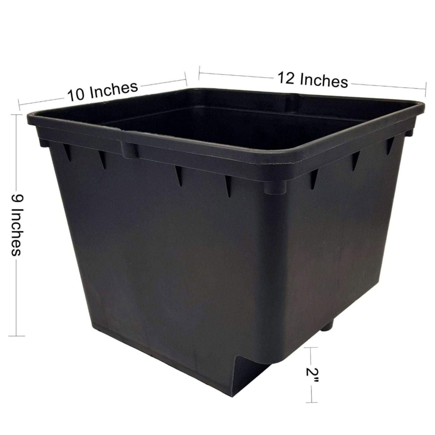 Set of ten Bootstrap Farmer Dutch Buckets for hydroponic gardening, no lids included, durable plastic containers for plant growth.
