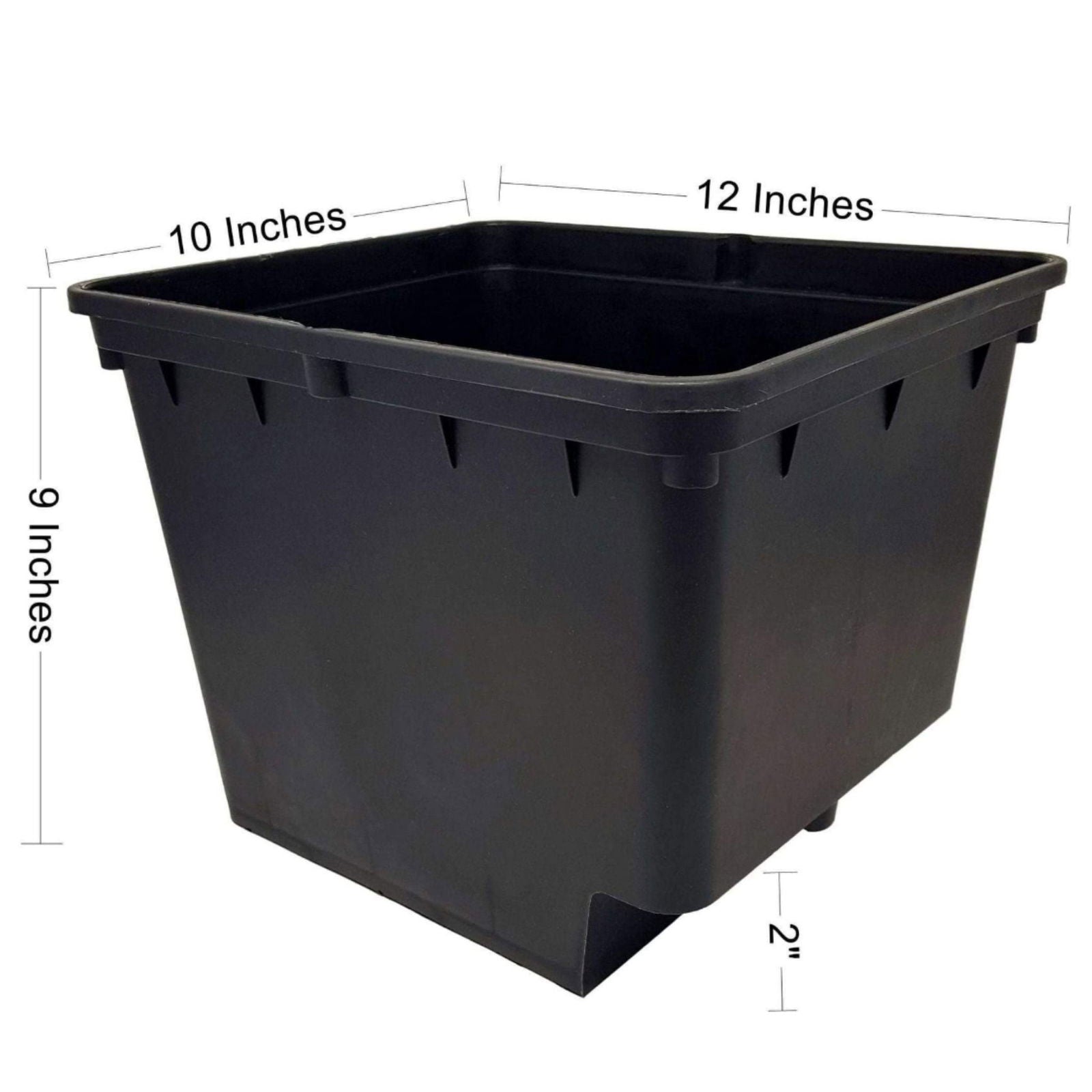 Set of ten Bootstrap Farmer Dutch Buckets for hydroponic gardening, no lids included, durable plastic containers for plant growth.