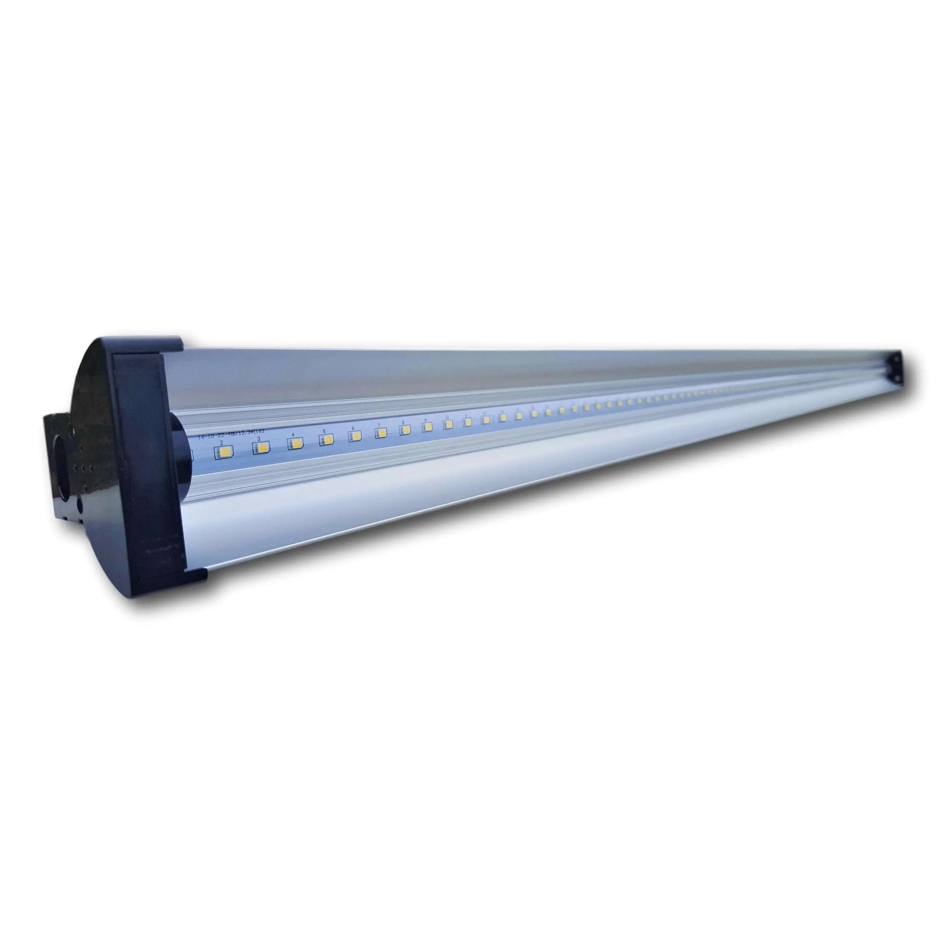 Bootstrap Farmer 48-inch LED Strip Grow Lights, energy-efficient LED lights for indoor plant cultivation, mounted on a white background.