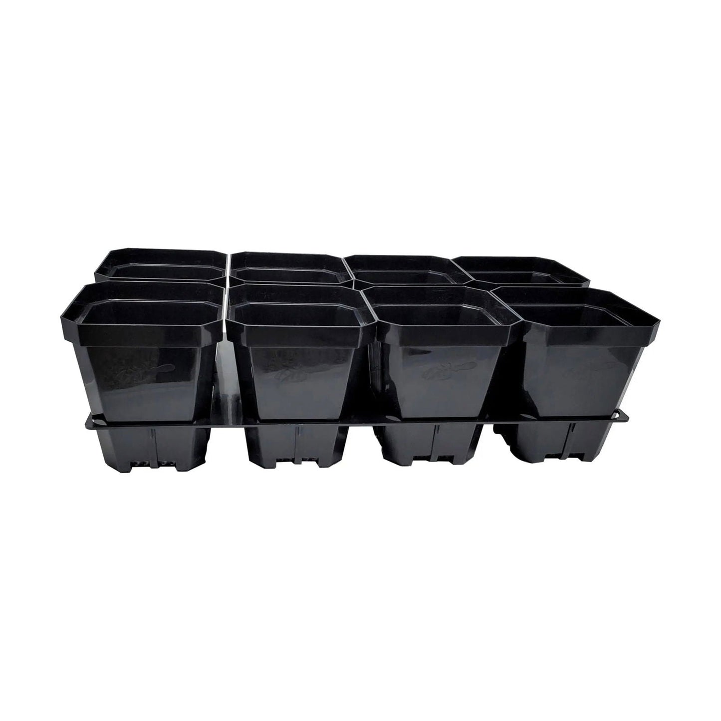 Set of 40 multicolor 5-inch reusable seed starting pots with inserts by Bootstrap Farmer, ideal for seedlings and plant propagation.