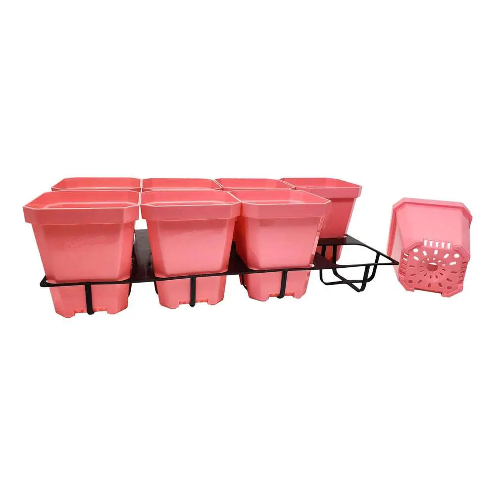Set of 40 multicolor 5-inch reusable seed starting pots with inserts by Bootstrap Farmer for easy plant propagation.