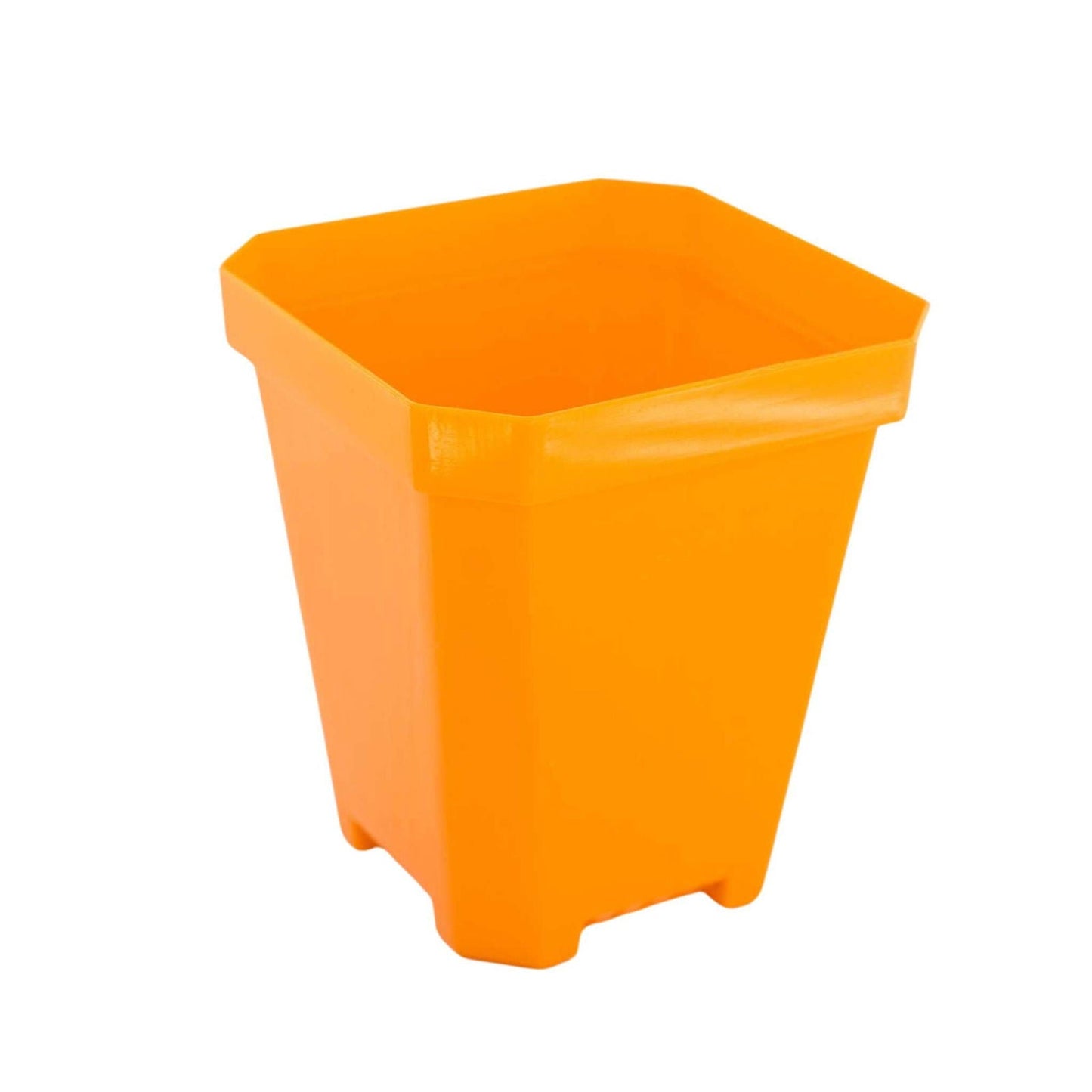 Set of eight multicolor 5-inch heavy-duty seed starting pots by Bootstrap Farmer, durable plastic containers for seed propagation.