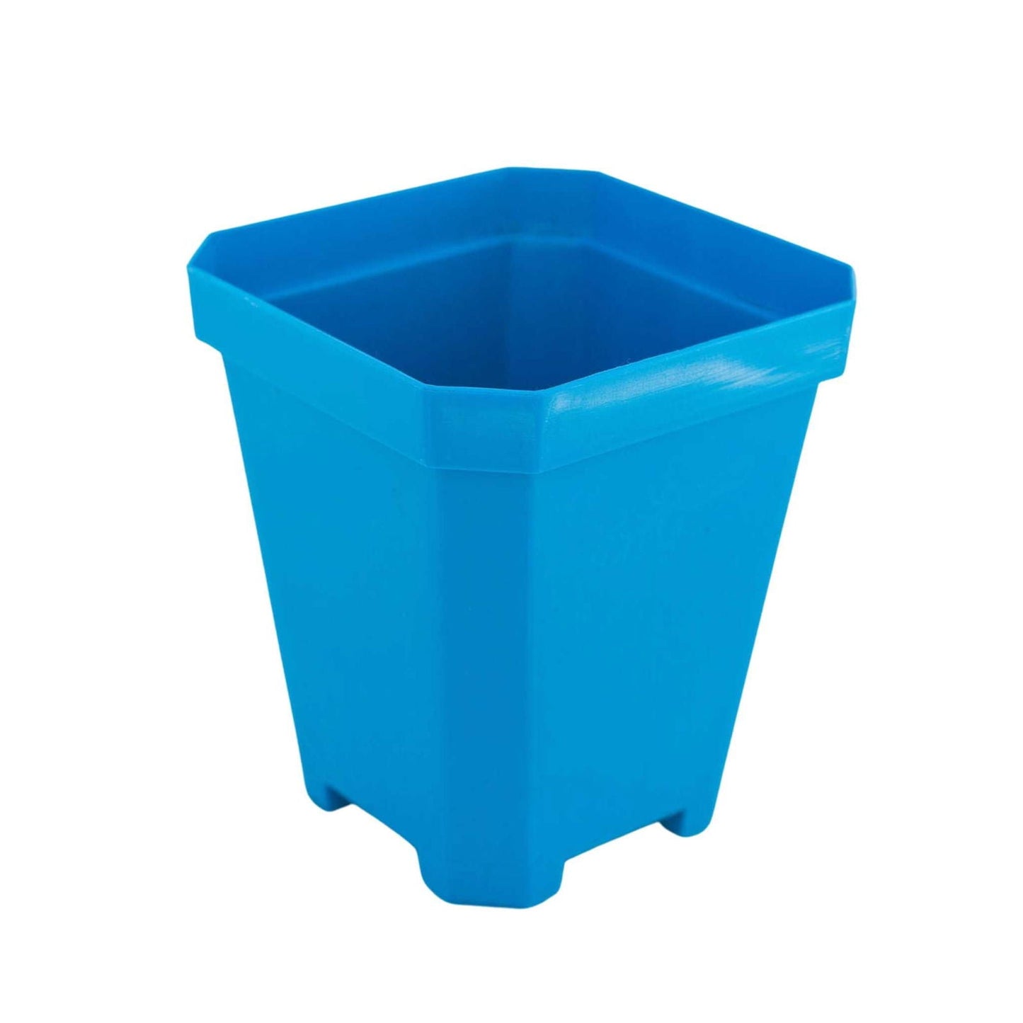 Set of eight multicolor 5-inch heavy-duty seed starting pots by Bootstrap Farmer, durable plastic containers for planting seedlings.