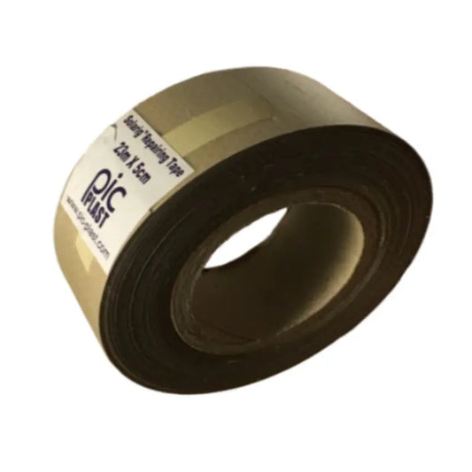 Woven plastic repair tape by Bootstrap Farmer, showing the textured, flexible tape used for quick repairs and sealing.