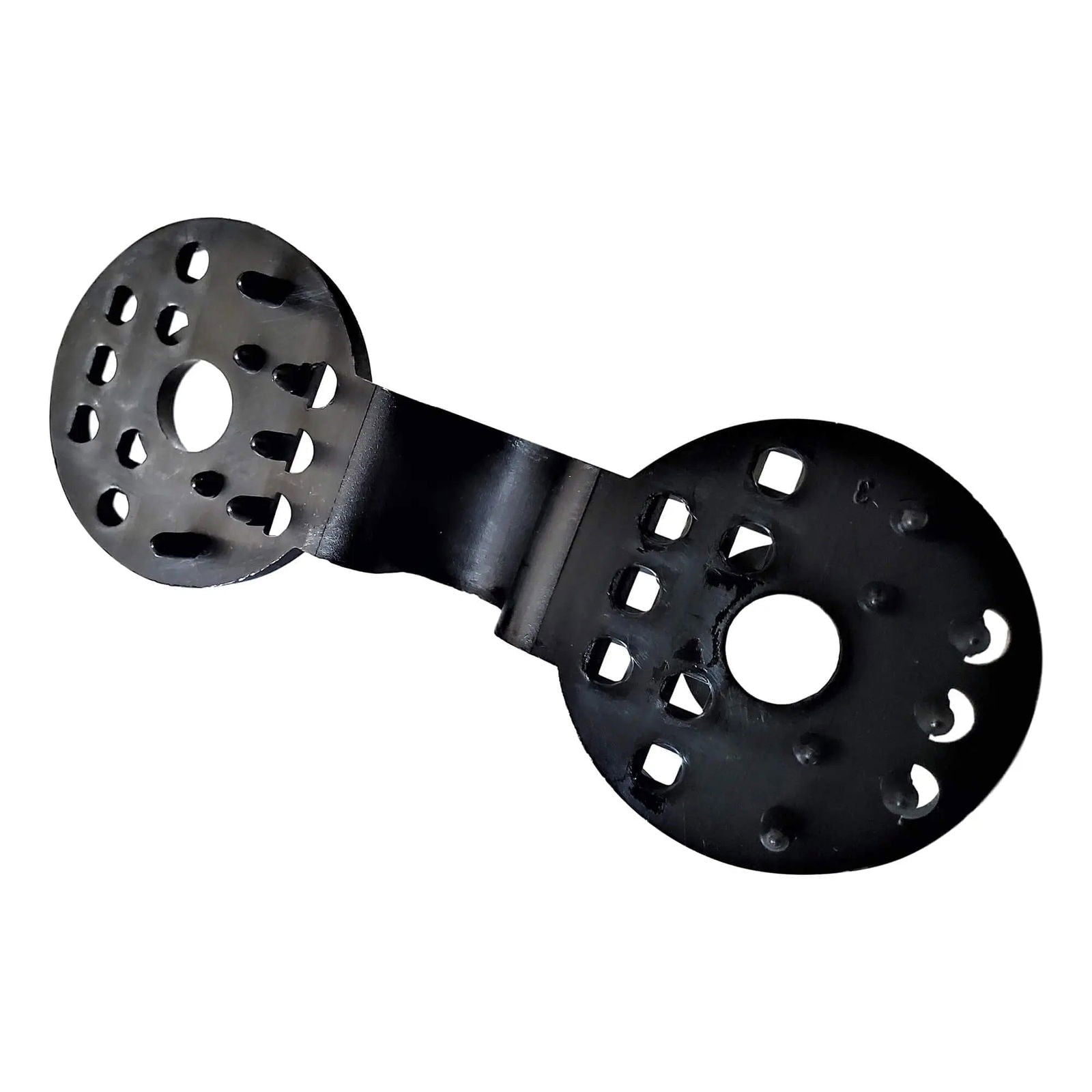 Set of Bootstrap Farmer green shade cloth clips for securing greenhouse shade cloth in outdoor garden or greenhouse settings.
