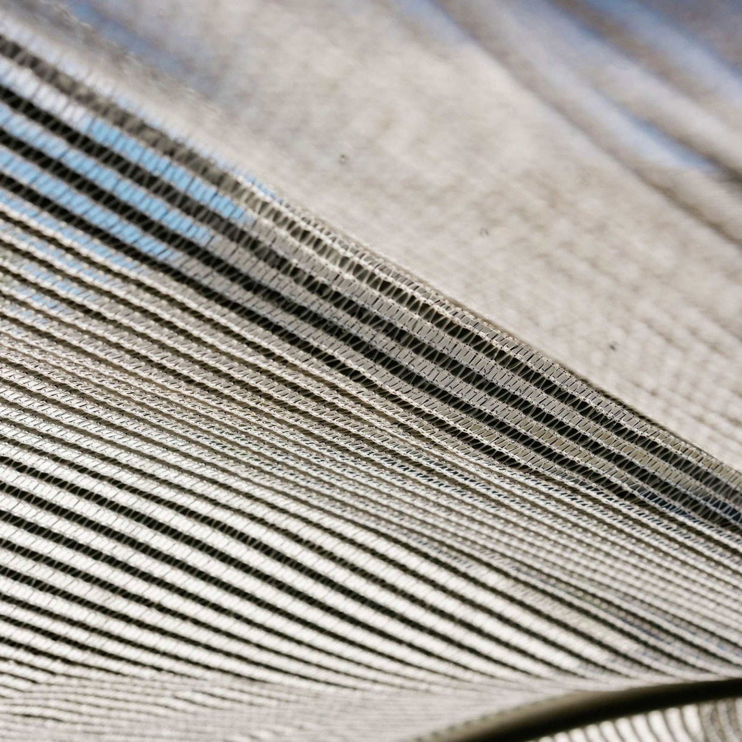 Aluminum white shade cloth by Bootstrap Farmer, 50% sun shade, durable fabric for outdoor gardening and shading needs