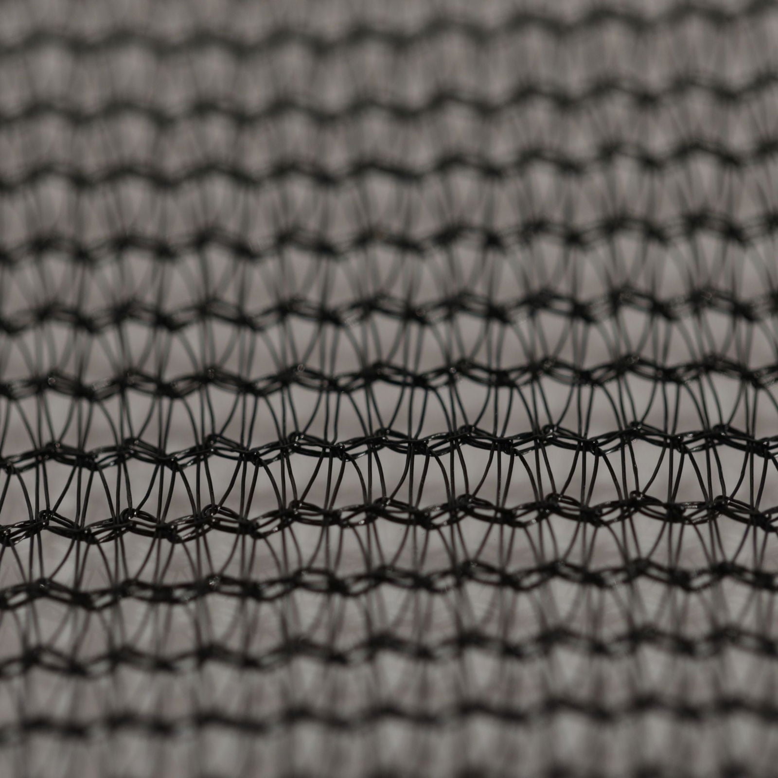 Black Bootstrap Farmer Shade Cloth, 50% shade, extra strength mono filament fabric for outdoor sun protection and gardening.