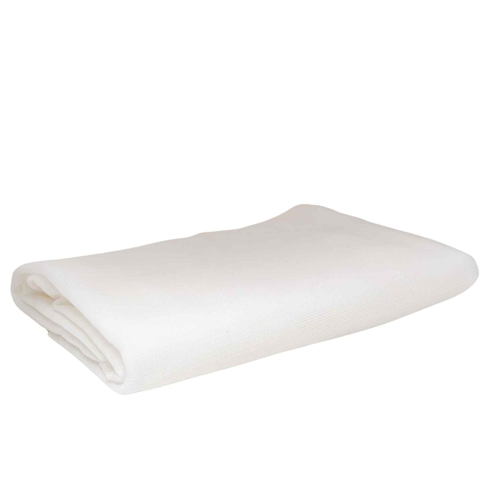 White Bootstrap Farmer Shade Cloth 50% with extra strength mono filament, providing durable sun protection for gardens and outdoor spaces.
