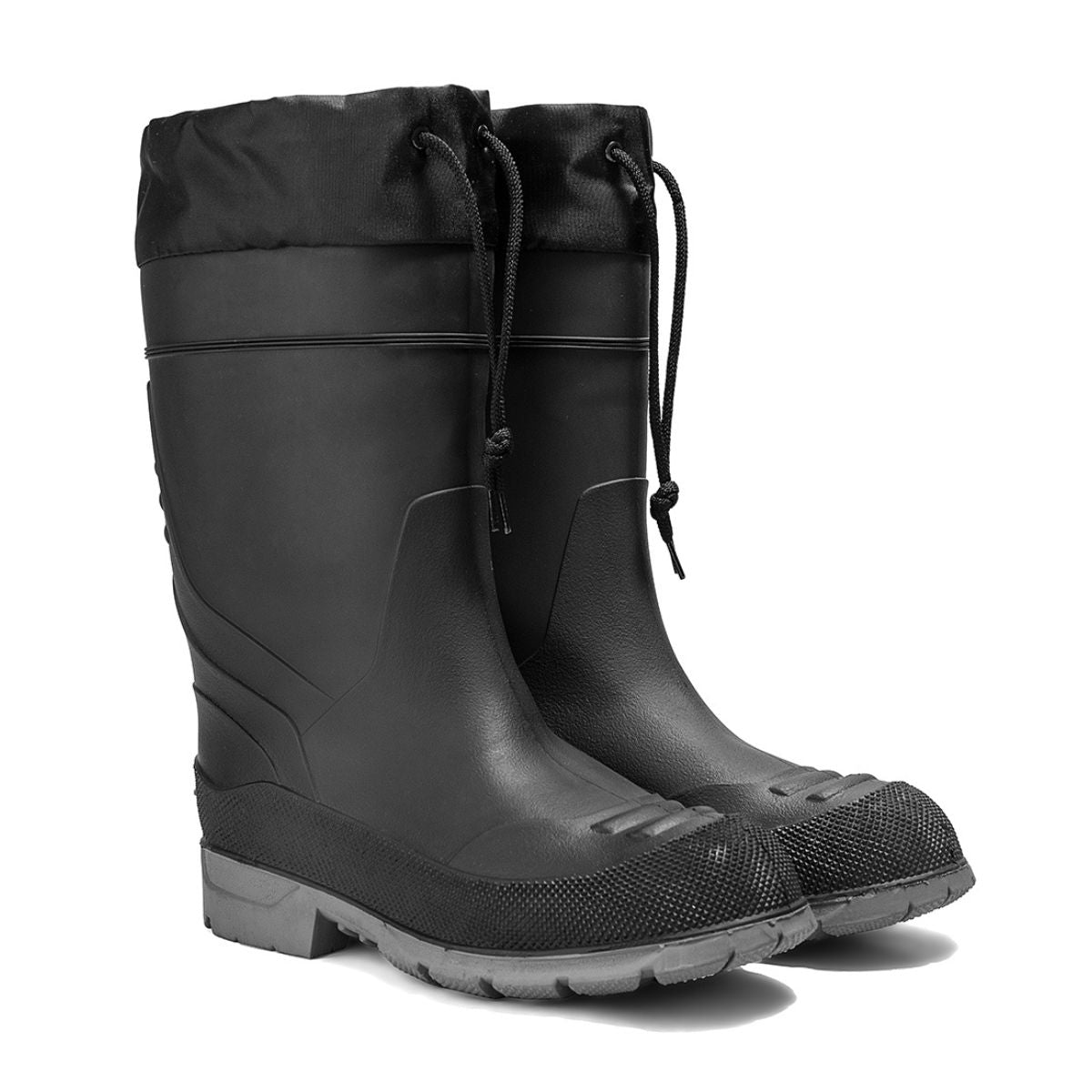 Chinook® Waterproof Rubber Boot in black, durable rubber construction, designed for outdoor wear and wet conditions.