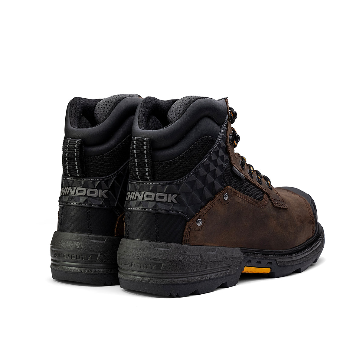 Brown Chinook® Work Pallet Jack 6" composite toe waterproof work boot with sturdy design and durable sole.