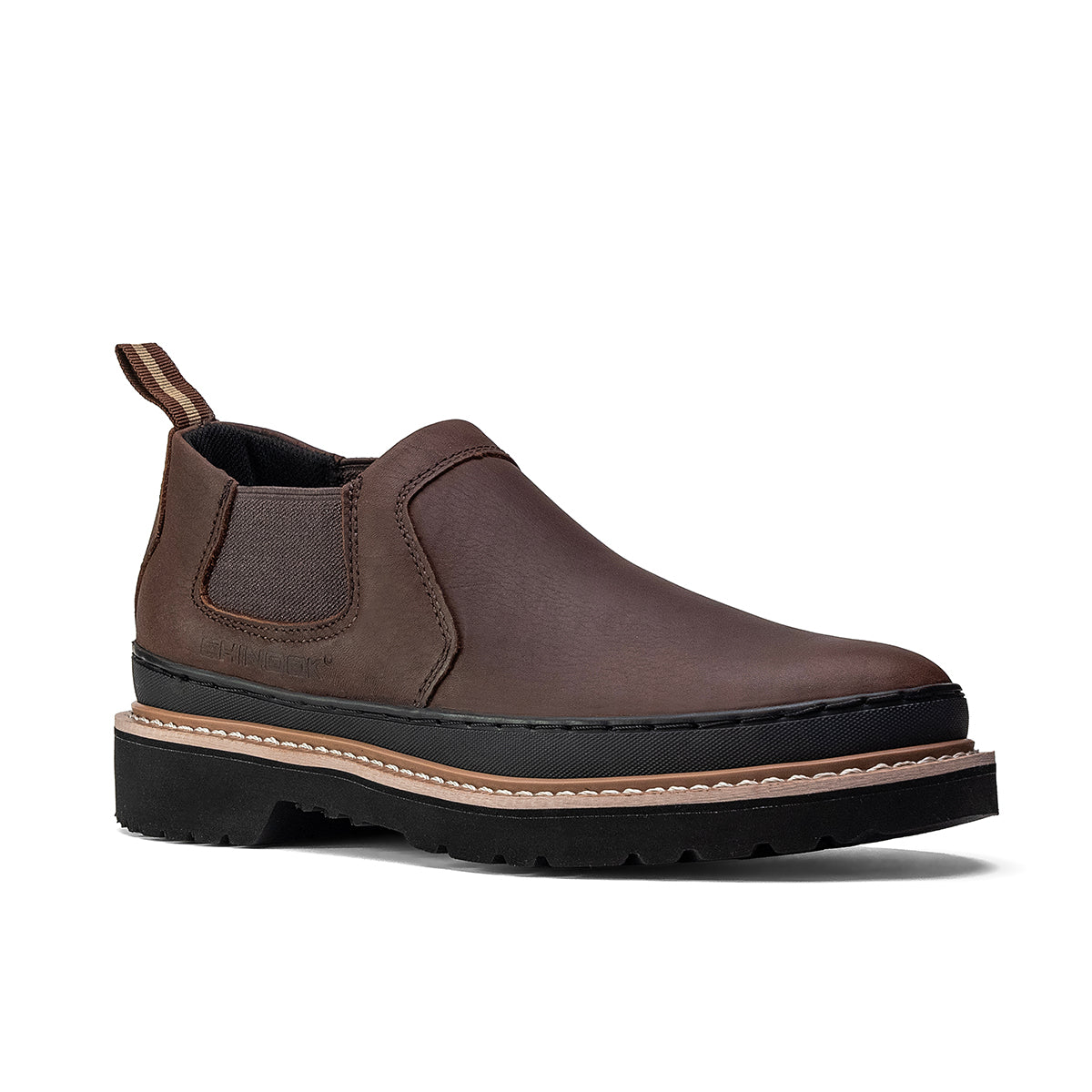 Brown Chinook Romeo men's light duty work and casual boots with sturdy design and ankle support.