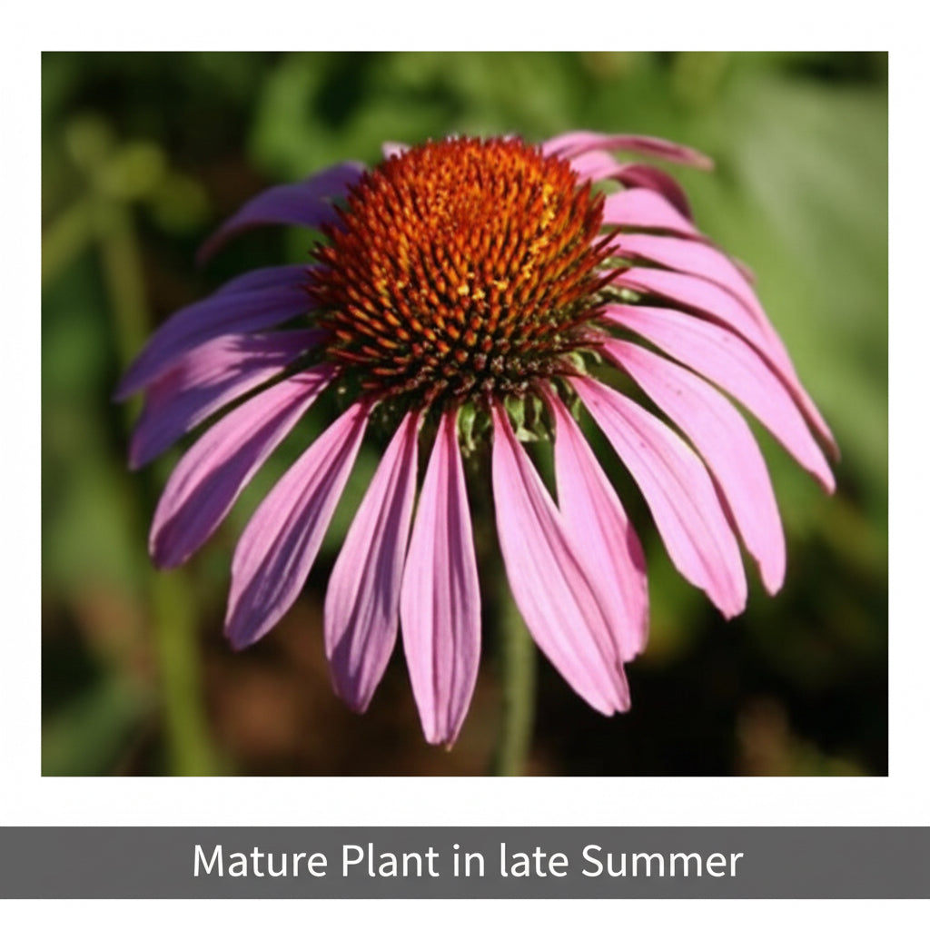 Purple Coneflower Live Plant – Echinacea purpurea – Native Pollinator Perennial – Zones 3–9