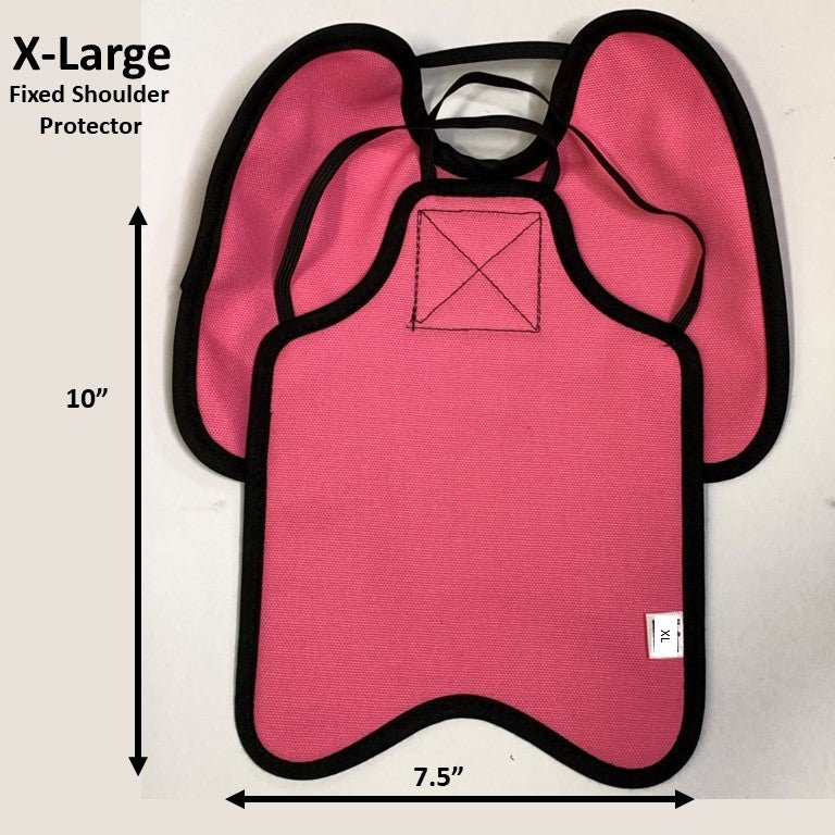Navy Hen Saver chicken saddle with shoulder protectors for hens, made by Crazy K Farm Pet and Poultry, designed to shield hens.