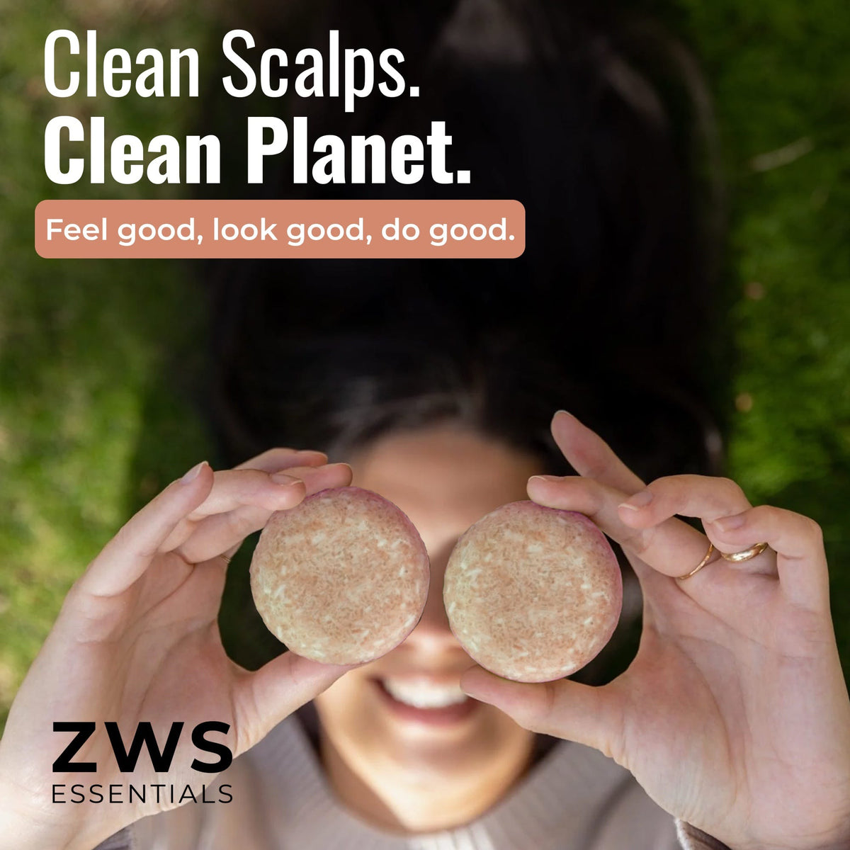 ZeroWasteStore driftwood shampoo bar for clean scalps and eco-friendly hair care, with natural driftwood scent.