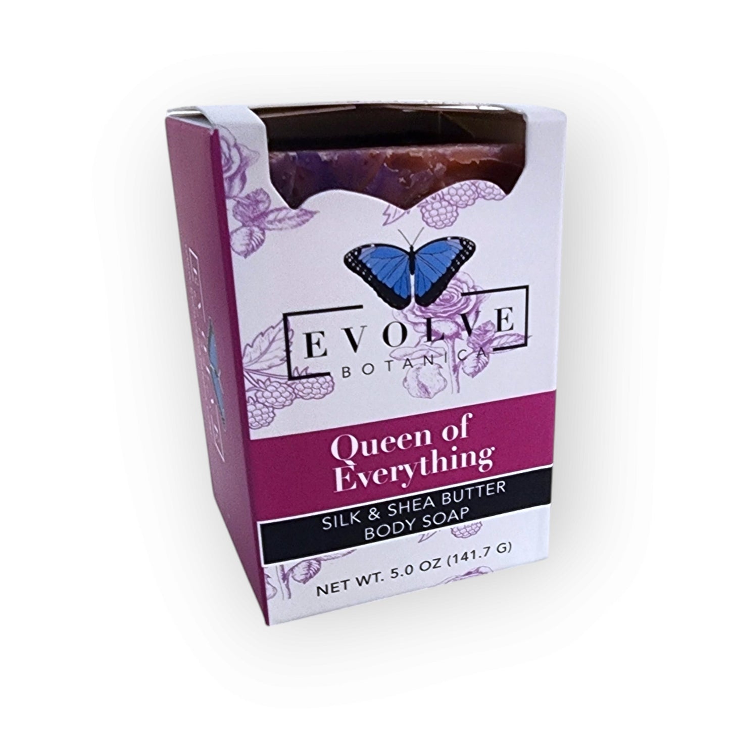 Evolve Botanica Queen of Everything specialty soap with floral and herbal accents, seasonal Mother’s Day gift.