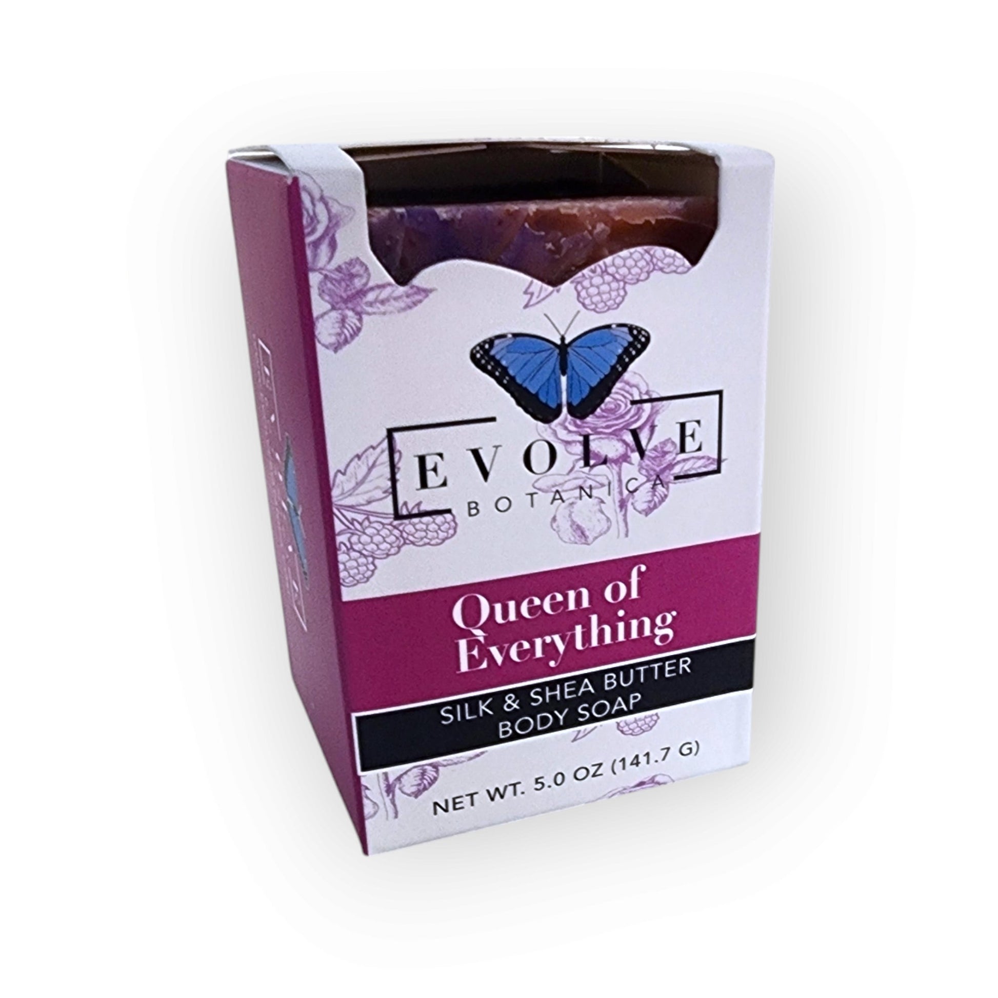 Evolve Botanica Queen of Everything specialty soap with floral and herbal accents, seasonal Mother’s Day gift.