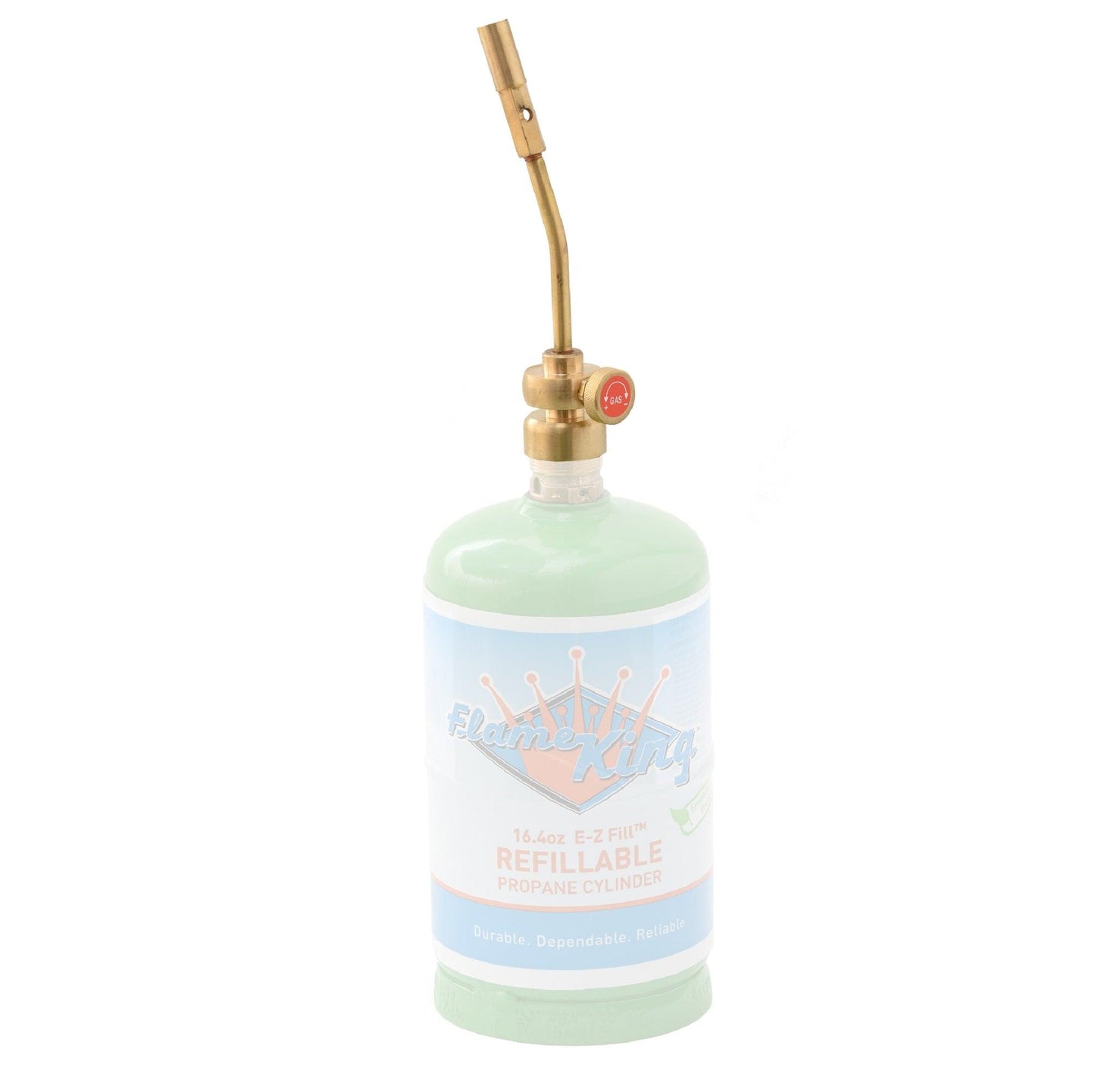 Flame King Multi-Purpose Pencil Propane Torch Head, weed burner and torch accessory for gardening and outdoor use.