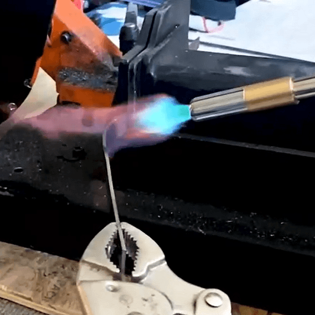 Flame King Welding Professional Auto-Ignition Max Heat Propane Torch Head for weed burning and outdoor heating.