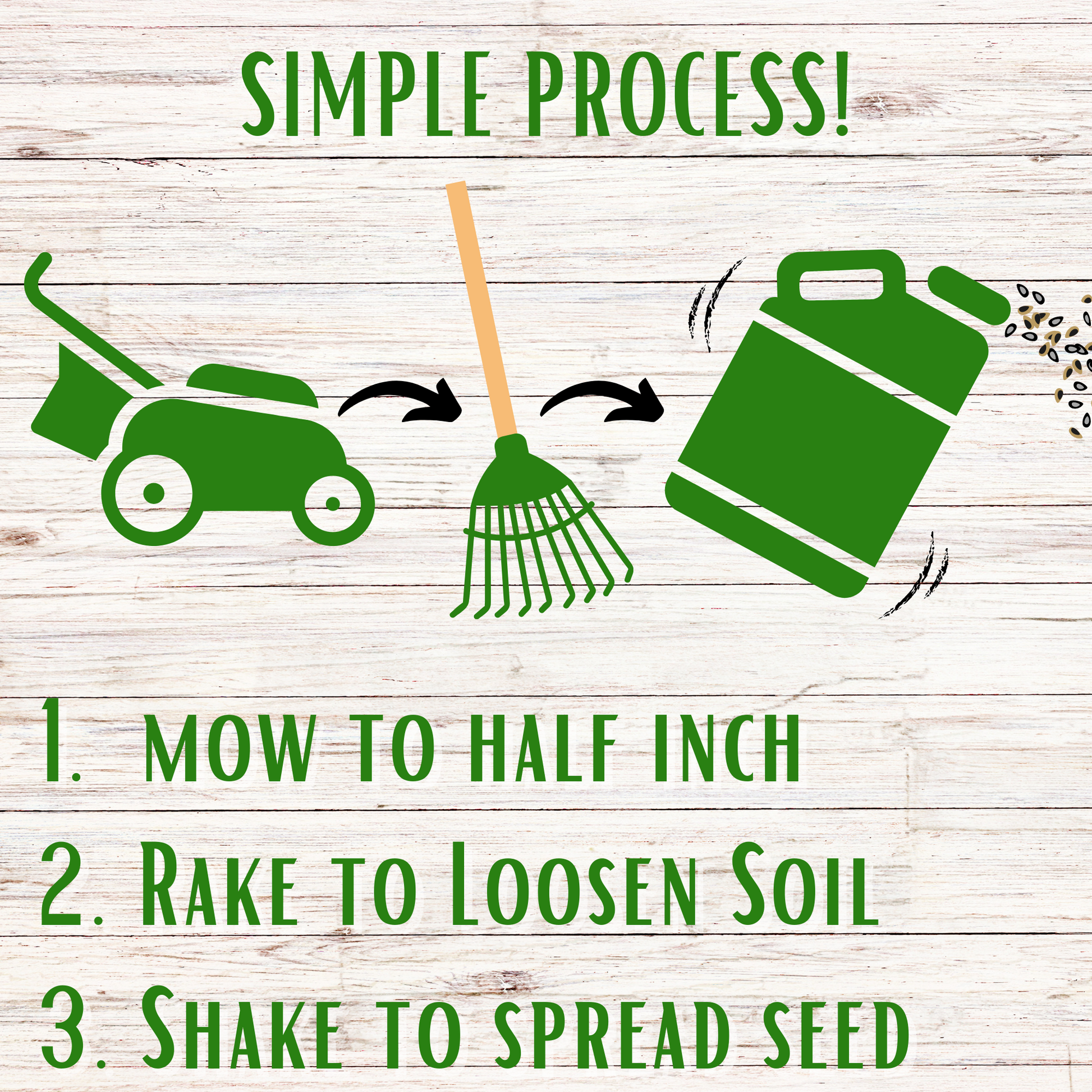 Flawn Seed Kits Bee Lawn Seed Kit with easy spread shaker, includes seeds and seed tape for 250 sq ft of bee-friendly lawn.