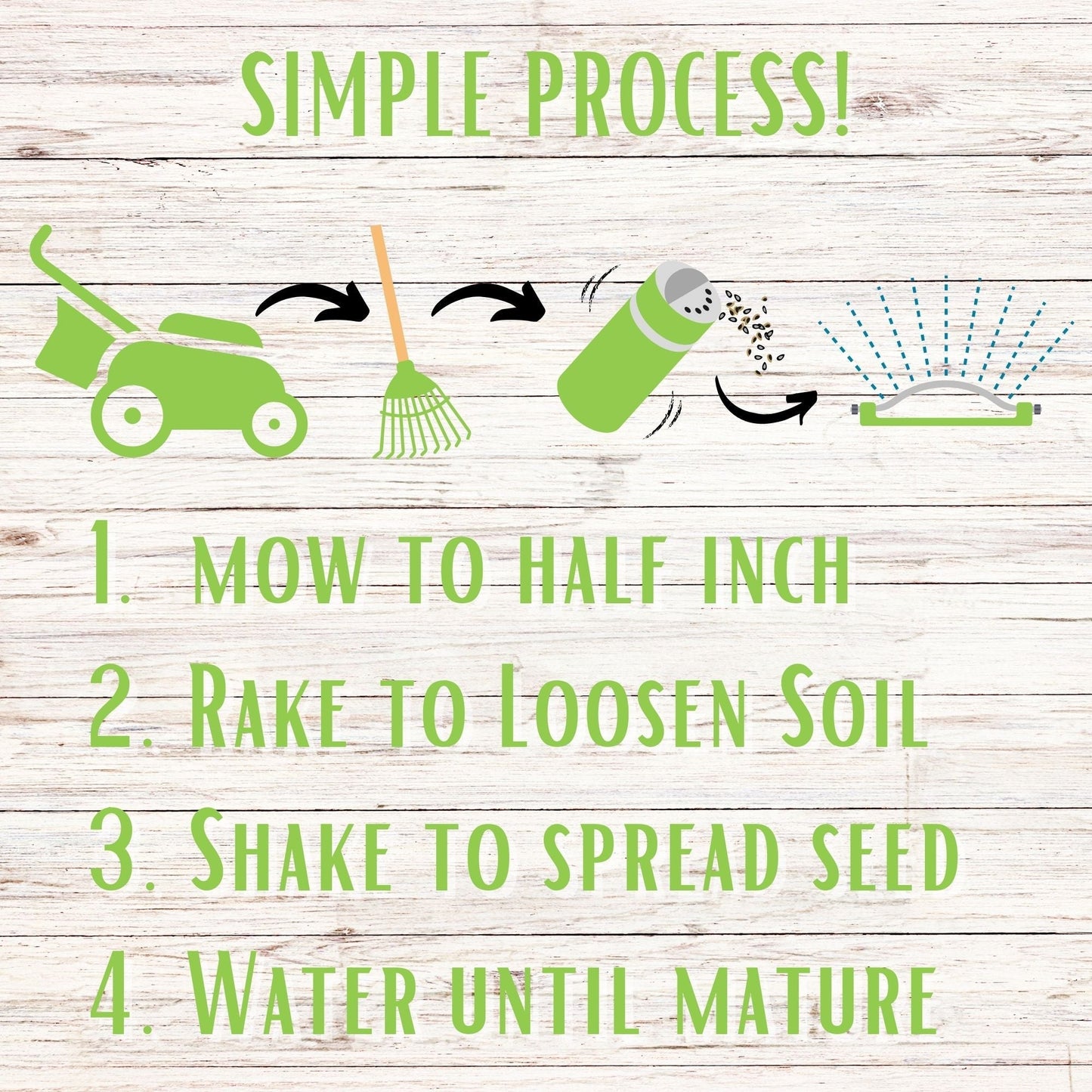 Micro Clover Easy Spread Shaker from Flawn Seed Kits for seeds and seed tape, ideal for easy spreading of micro clover seeds.