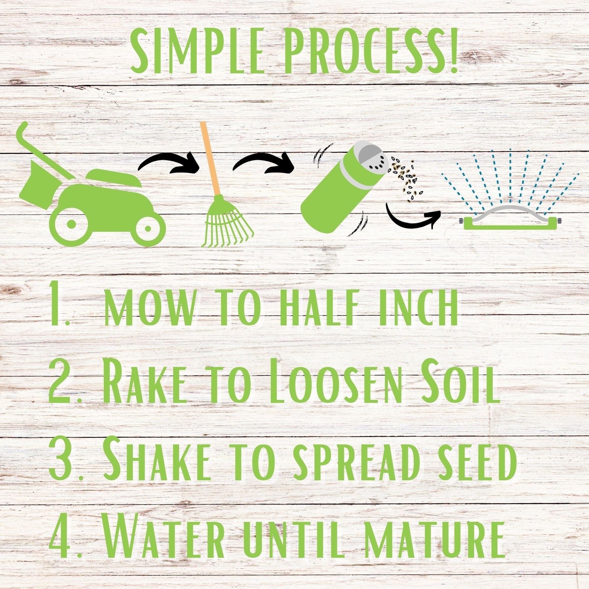 Micro Clover Easy Spread Shaker from Flawn Seed Kits for seeds and seed tape, ideal for easy spreading of micro clover seeds.