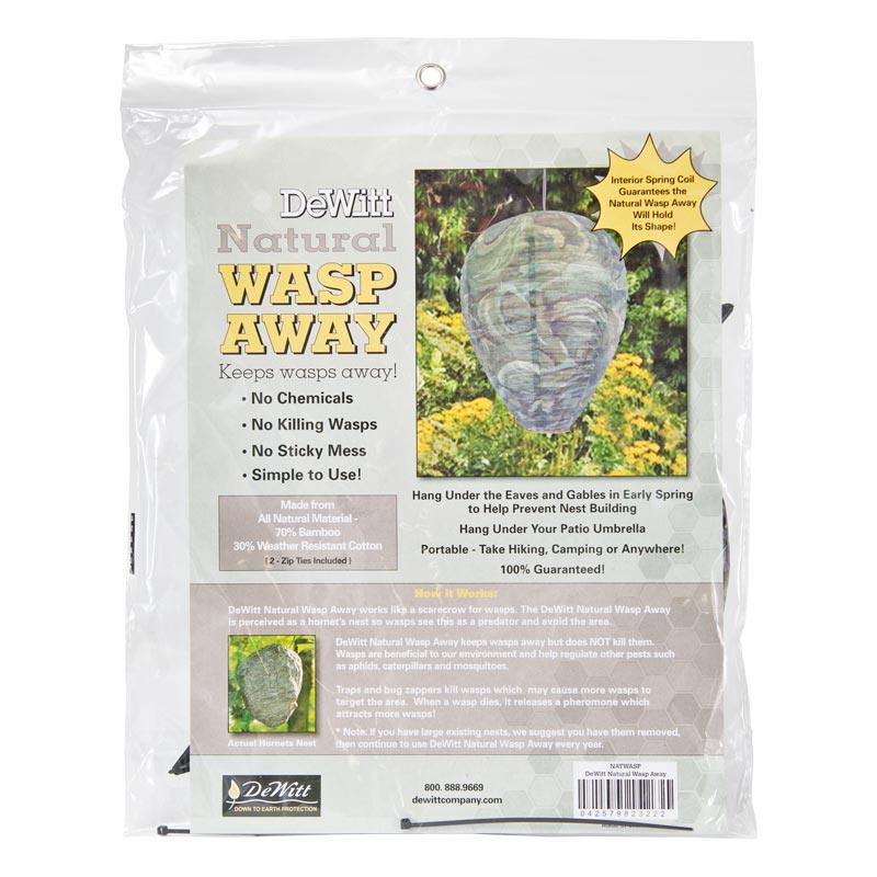 Grow Organic Get Lost Wasp Deterrent pest control pack showing a natural wasp repellent device for outdoor use.