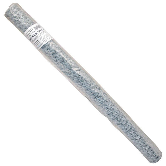 Grow Organic Gopher Wire Double Dip pest control mesh, 4x25 feet roll, for wildlife and rodent barrier in gardens.