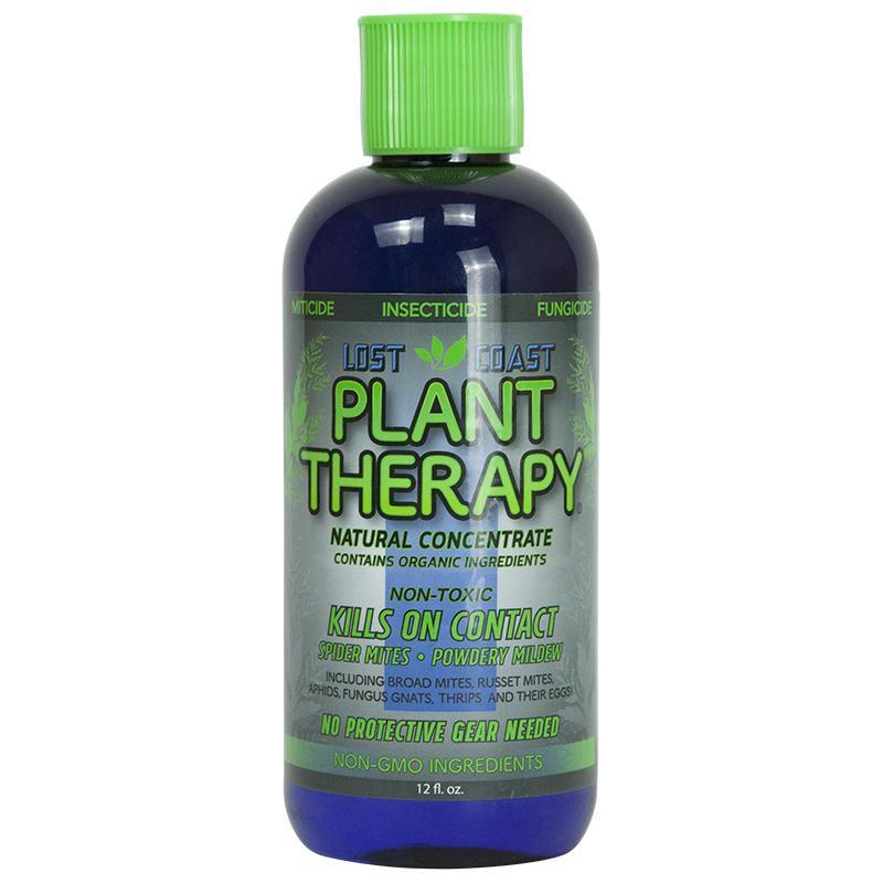 Grow Organic Lost Coast Plant Therapy pest control spray in 12 oz bottle, natural organic solution for plant pest management