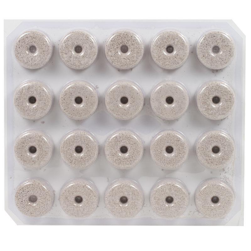 Pack of 20 Grow Organic Mosquito Bt Floating Donuts for effective pest control, designed to attract and eliminate mosquitoes.