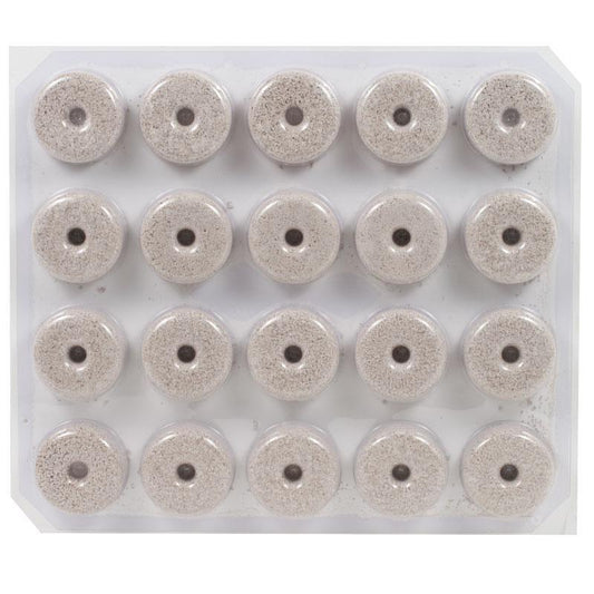 Pack of 20 Grow Organic Mosquito Bt Floating Donuts for effective pest control, designed to attract and eliminate mosquitoes.