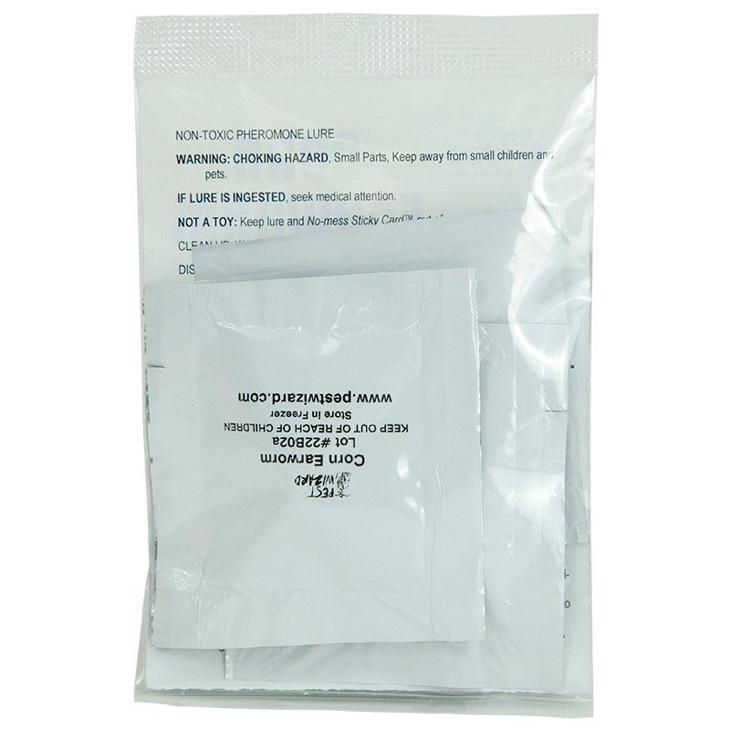 Grow Organic Pest Wizard Corn Earworm Lure 3-Pack for effective pest control in organic farming, shown in the image.