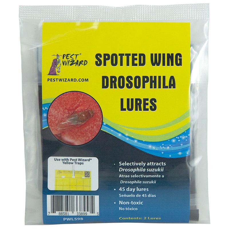 Grow Organic Pest Wizard Spotted Wing Drosophila Suzukii Lure 2-pack for effective pest control in organic gardening