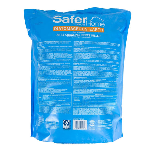 Grow Organic Safer Crawling Insect Killer pest control product in a 4 lb container, designed for effective crawling insect removal.