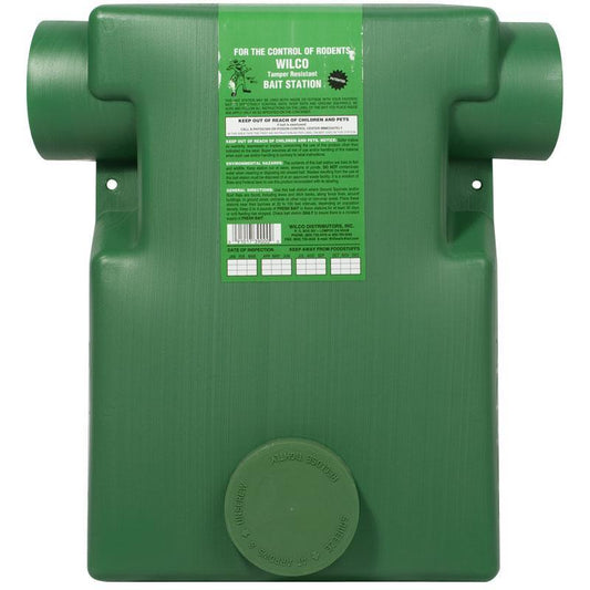Grow Organic Wilco Ground Squirrel Bait Station for pest control, durable plastic trap with bait compartment for effective rodent management.
