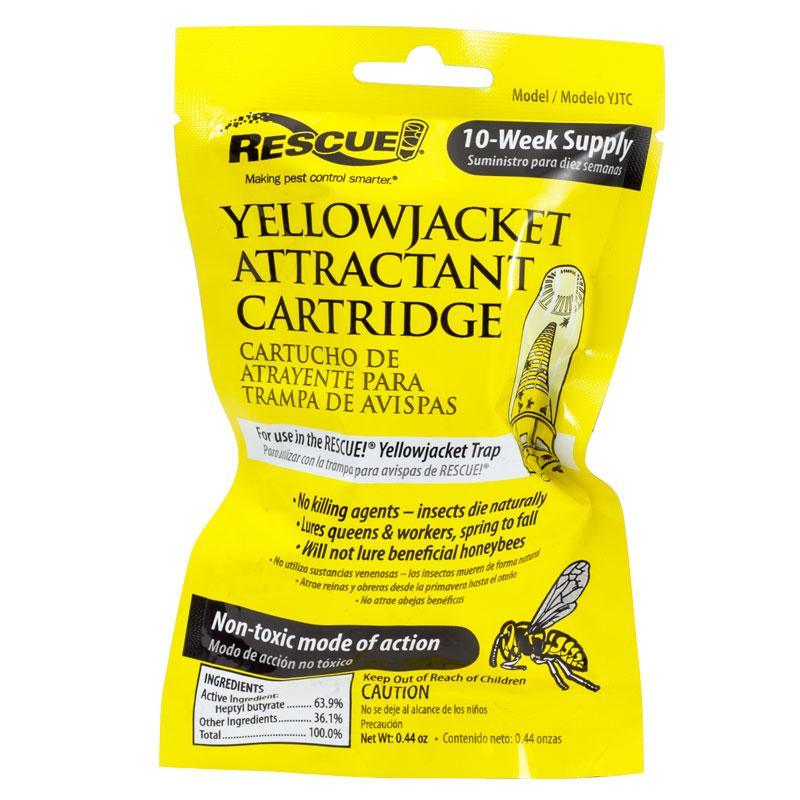 Yellowjacket Attractant Cartridge by Grow Organic, 10-week pest control solution with yellowjacket attractant for effective pest management.