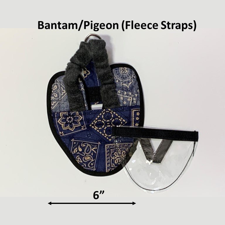 Crazy K Farm Pet and Poultry hen holster bird diaper harness for chickens, ducks, and pigeons with removable vinyl liner.