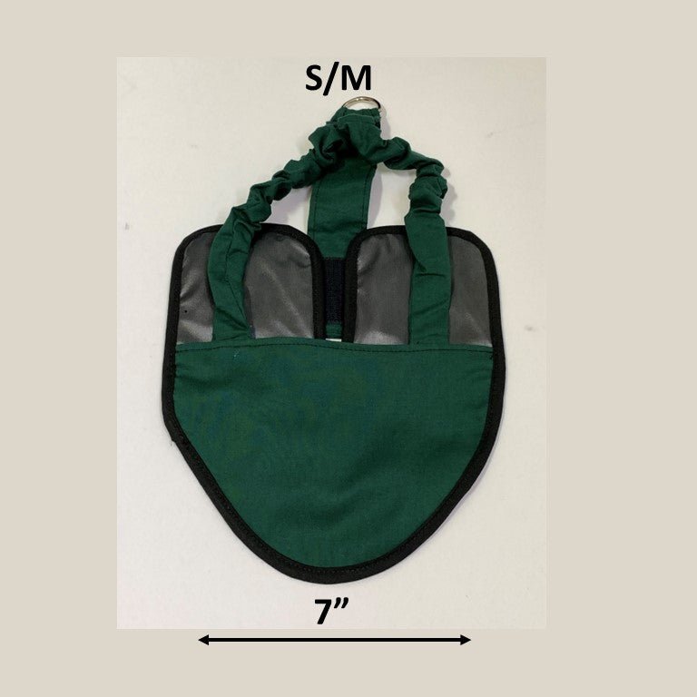 Crazy K Farm Pet and Poultry hen holster chicken, duck, and goose diaper harness with sewn-in liner, made in the USA.