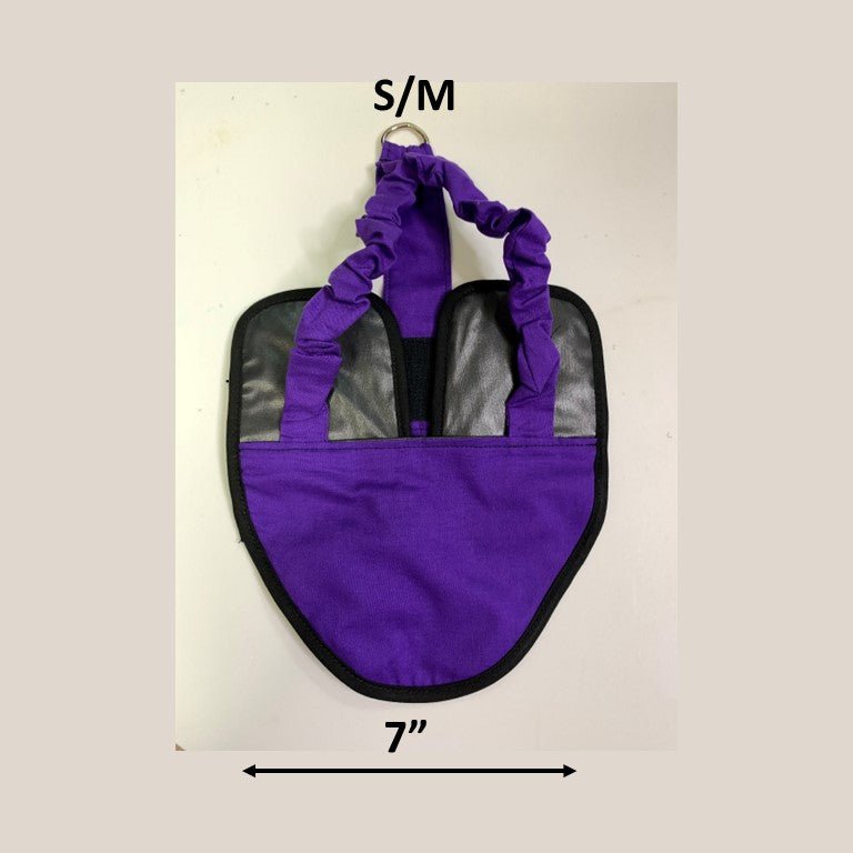 Crazy K Farm chicken, duck, and goose diaper harness with sewn-in liner, designed for comfortable bird protection.