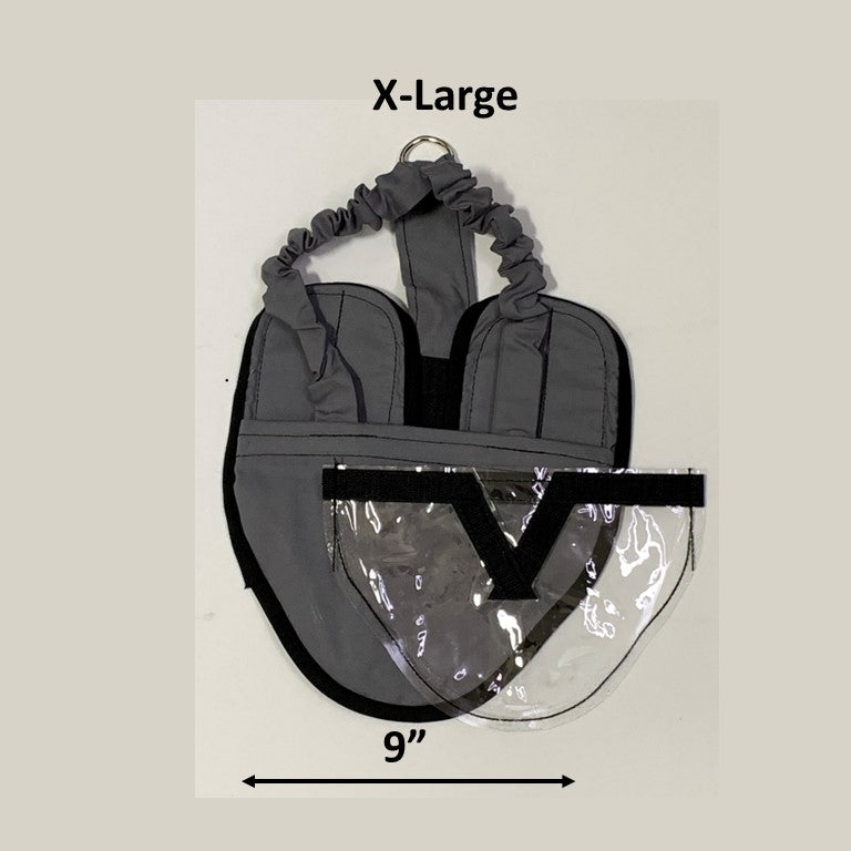 Hen Holster bird diaper harness for chickens, ducks, pigeons, and geese with removable vinyl liner, made in the USA by Crazy K Farm.