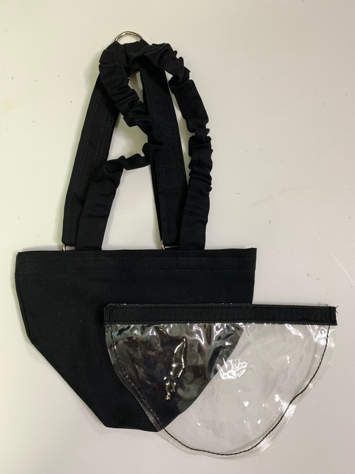 Hen Holster bird diaper and harness for pigeons, chickens, ducks, and geese with removable vinyl liner, made by Crazy K Farm Pet and Poultry.